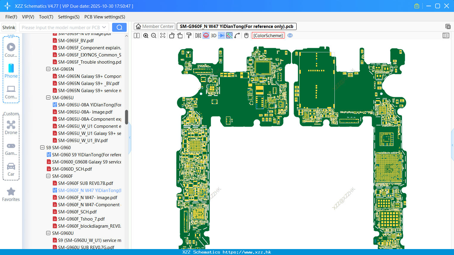 Samsung SM-G960F_N W47 bitmap(For Reference Only)